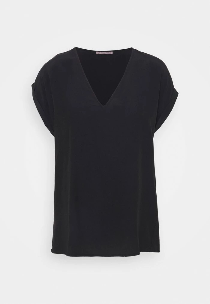 Chemise ANNA FIELD Anna Field Basic T-shirt Noir Femme | JBP-5972139